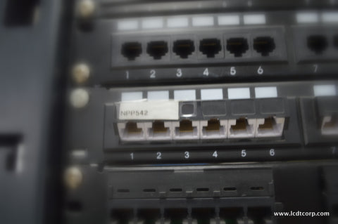 NPP5424 - Patch Panel CAT5e 24 puertos inclinación 45º