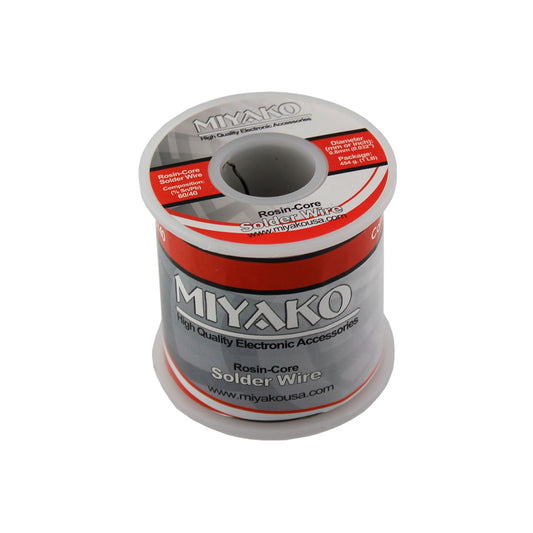 Estaño para soldar MIYAKO 60/40 rollo 1 libra 0.8mm 