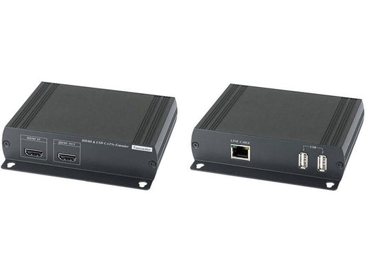 Extensor de señal HDMI & Mouse y Teclado USB sobre cable de red – Kuwes HKM01E - LA CASA DEL TELEFONO