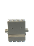 Adaptador de fibra óptica quad LC/UPC multimodo - LCDT FALC4M