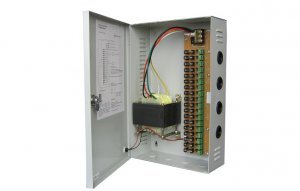 Fuente de poder tipo caja de 18CH y salida de 24VAC 10A – CV-PSU1481 - LA CASA DEL TELEFONO