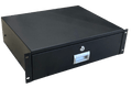 Gaveta con cerradura, 3U, 18” de profundidad para montar en rack o gabinete de 19” - LCDT NCA232