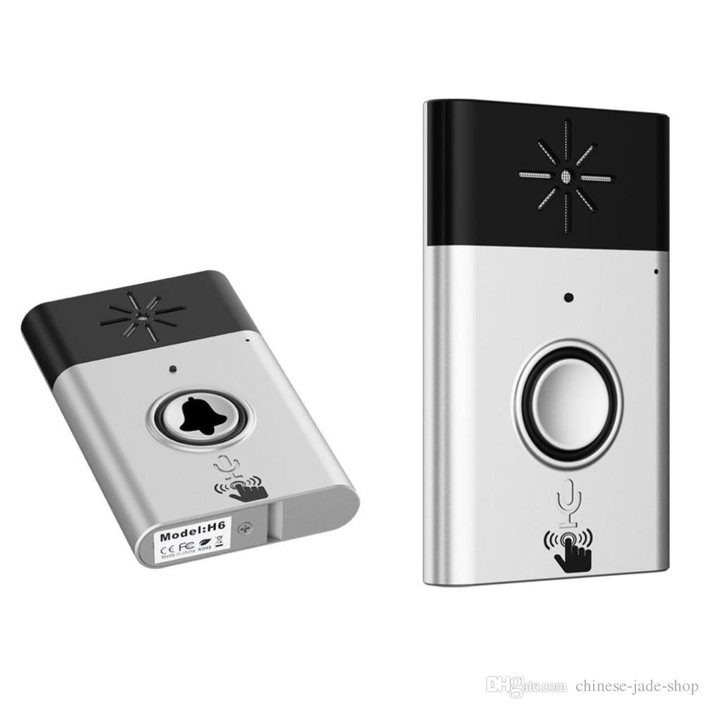 Intercomunicador y timbre de puerta inalámbrico de largo alcance – H6