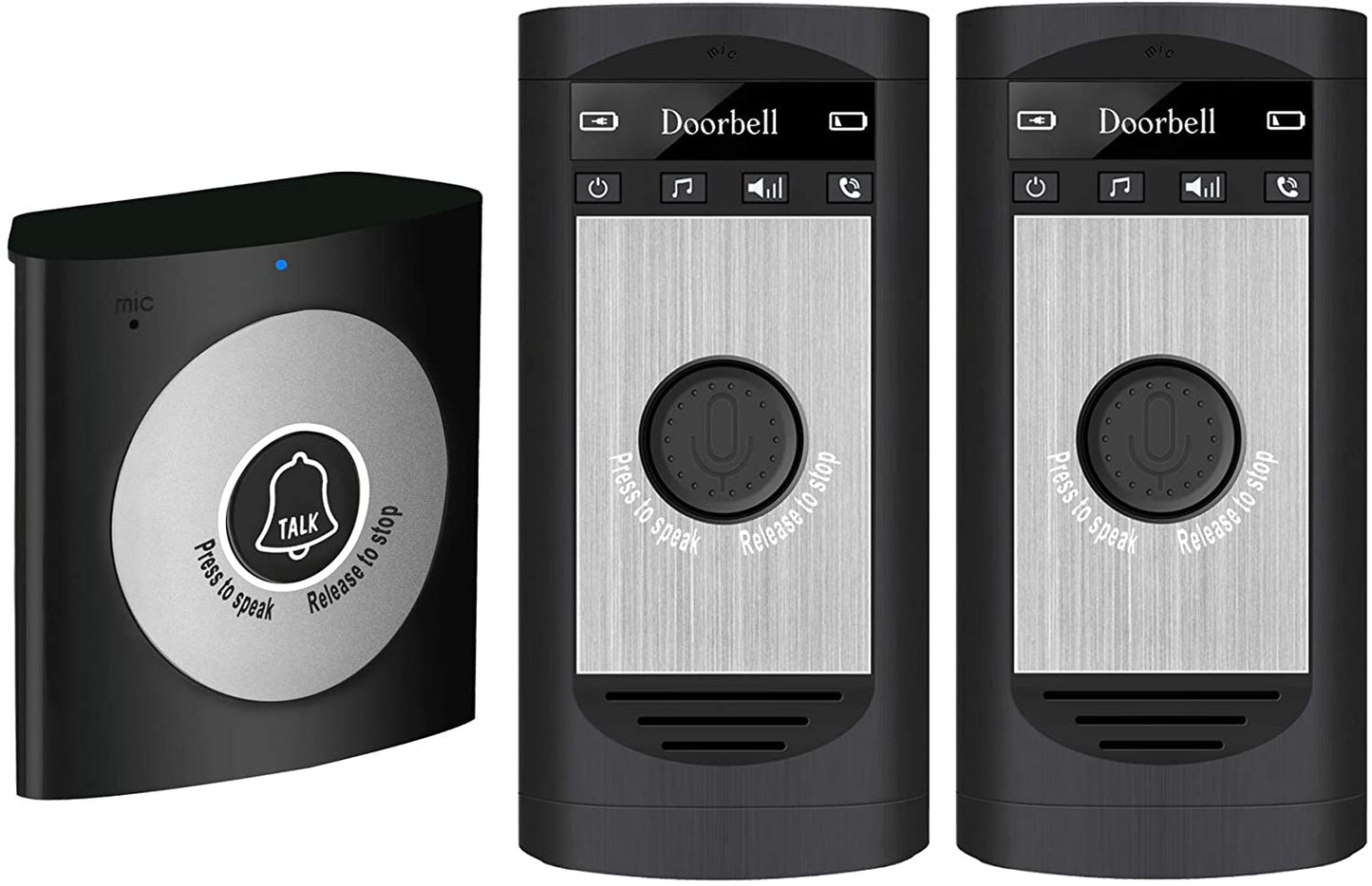 Intercomunicador y timbre de puerta inalámbrico de largo alcance – H7A-BSPLUS