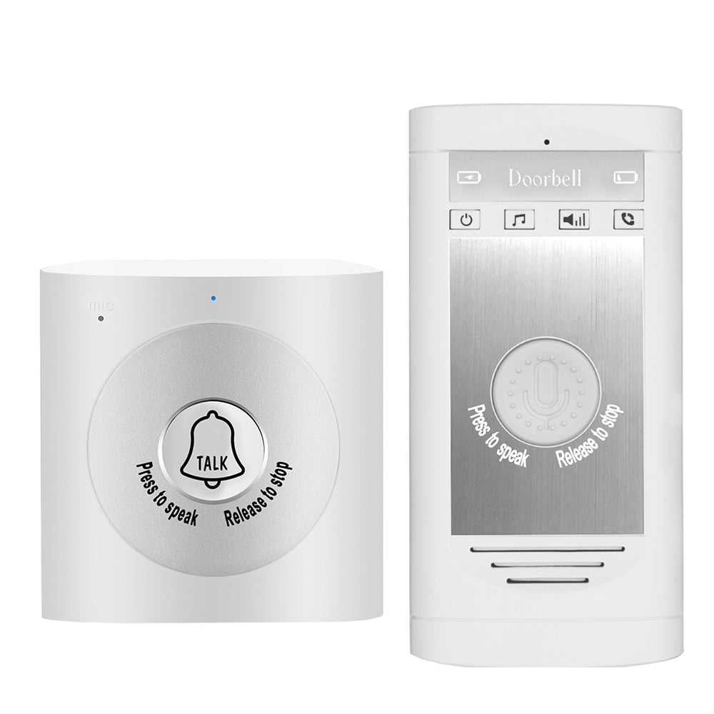 Intercomunicador y timbre de puerta inalámbrico de largo alcance – H7A-WS