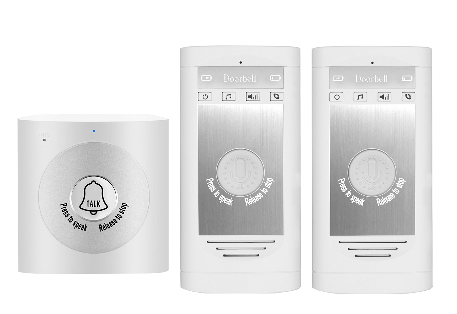 Intercomunicador y timbre de puerta inalámbrico de largo alcance – H7A-WSPLUS