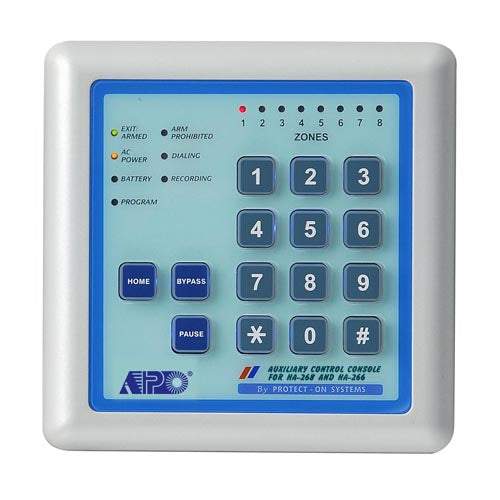 HA-263-A - Panel de control adicional para alarmas de seguridad