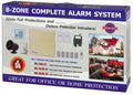 Kit de alarma local contra robo de 8 zonas – HA-263K-CS