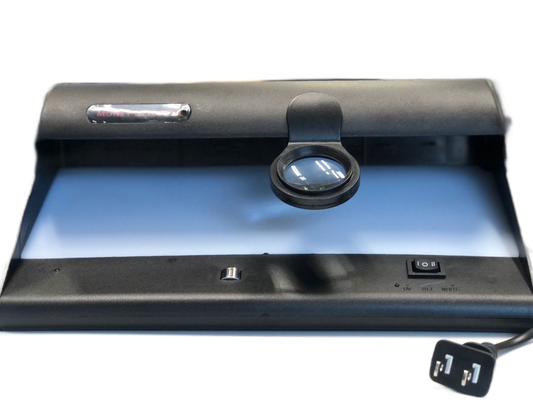 Máquina UV para verificación y detección de billetes falsos – HX-2008