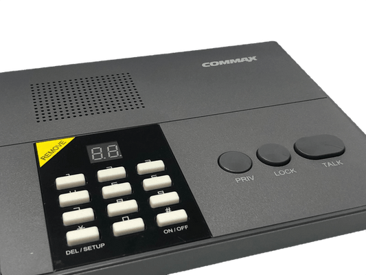 Intercomunicador Commax CM-810M, sistema expandible - LA CASA DEL TELEFONO