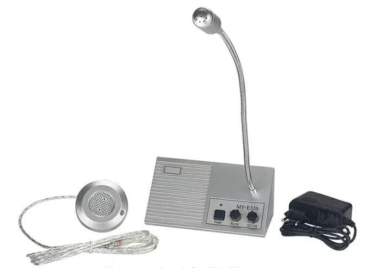 Intercomunicador de ventana Meeyi MY-E320 comunicación a manos libres - LA CASA DEL TELEFONO