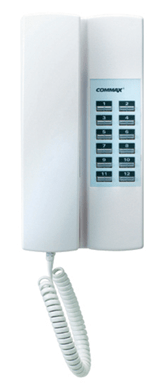 Intercomunicador MASTER Commax TP-12AM con 12 botones - LA CASA DEL TELEFONO