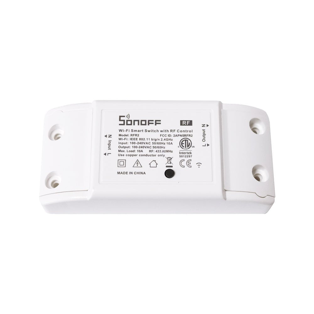 Interruptor inteligente Wi-Fi con receptor RF – Sonoff RFR2 - LA CASA DEL TELEFONO