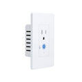 Enchufe de pared inteligente controlado por Wi-Fi, función de monitor de consumo – IW100 Sonoff Serie TX