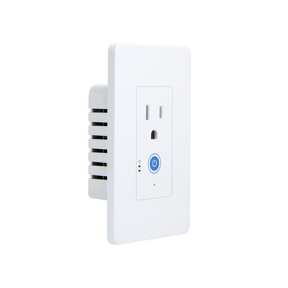 Enchufe de pared inteligente controlado por Wi-Fi, función de monitor de consumo – IW100 Sonoff Serie TX