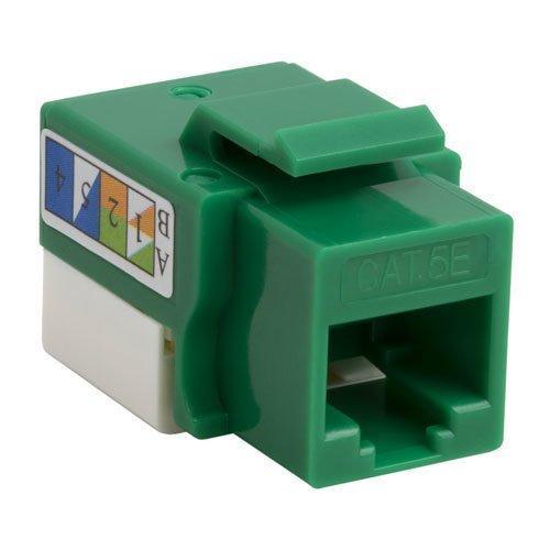 Jack modular CAT5e verde - NKJAP5GR LCDT - LA CASA DEL TELEFONO