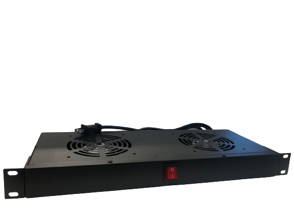Kit de abanicos para Rack, ocupa 1U, 2 ventiladores – LCDT NCA731-110 - LA CASA DEL TELEFONO