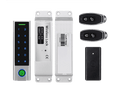 Kit de acceso inalámbrico: Teclado biométrico IP65 + Cerradura 500Kg + Botón de salida + Transmisores – Secukey WS2