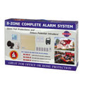 Kit de Alarma Contro Robo Alámbrica/Cableada de 8 Zonas – HA-263D-CS