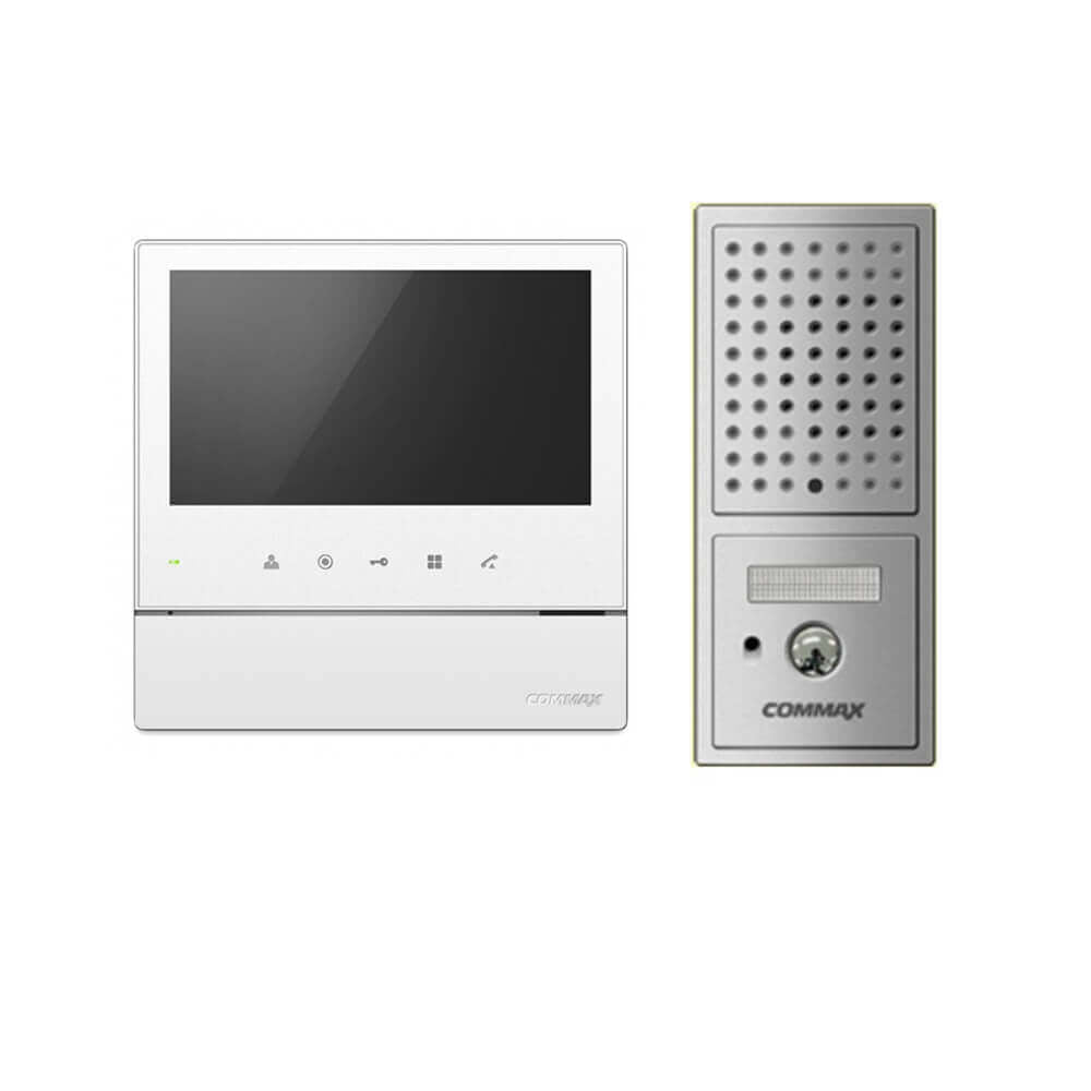 Kit de Video portero Commax: Monitor CDV-70H y Cámara ultradelgada DRC-4CPN2 - LA CASA DEL TELEFONO