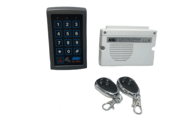 Kit para control de acceso: Teclado DK-2868 + Controlador de acceso DA-2800 + llaveros de proximidad - LA CASA DEL TELEFONO