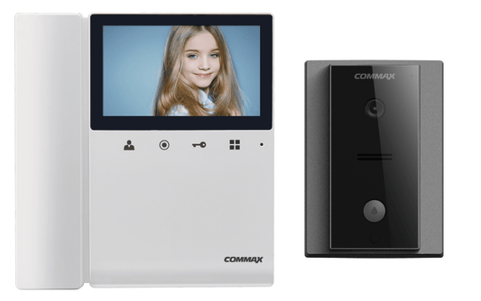 Kit Video Portero Color 4.3" Commax CDV-43K DRC-4LN - LA CASA DEL TELEFONO