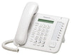 Teléfono Propietario digital con pantalla LCD de 1 línea, 8 teclas flexibles, altavoz, diadema, blanco – KX-DT521X Panasonic