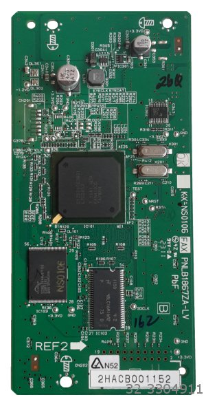 KX-NS0106X - Tarjeta de interface para Fax - LA CASA DEL TELEFONO