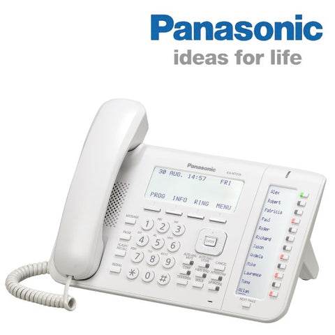 Teléfono IP KX-NT556 Gigabit en color blanco