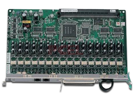 Tarjeta EMSLC16 de 16 extensiones sencillas con activación para lámpara de mensajes, compatible con KX-TDE600  – Panasonic KX-TDA6175