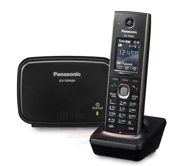 Paquete de 2 Teléfonos Inalámbricos Panasonic con Pantalla LCD a