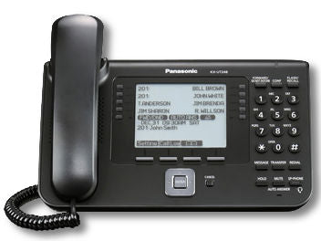 KX-UT248 Teléfono SIP; Pantalla 4.4 pulgadas; 2 puertos Ethernet