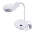 Lámpara de escritorio con lupa y cuello flexible – 8611LED