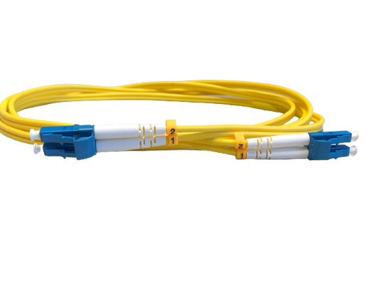 Patch Cord de fibra monomodo dúplex LC/UPC a LC/UPC de 2M - LCDT LC/LC2S02