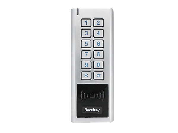 Lector esclavo de tarjetas de EM / HID / MIFARE y Teclado Wiegand, waterproof – Secukey SK5-RX - LA CASA DEL TELEFONO