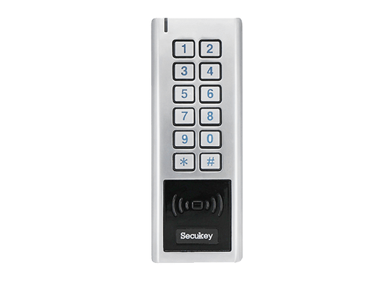 Lector esclavo de tarjetas de EM / HID / MIFARE y Teclado Wiegand, waterproof – Secukey SK5-RX - LA CASA DEL TELEFONO