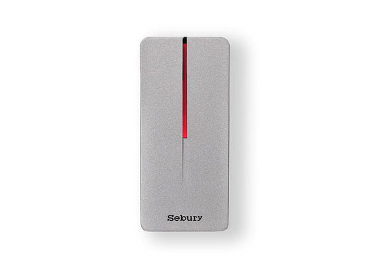 Lector esclavo Wiegand de tarjetas de proximidad EM, HID, Mifare, con carcasa metálica waterproof – Sebury mReader - LA CASA DEL TELEFONO