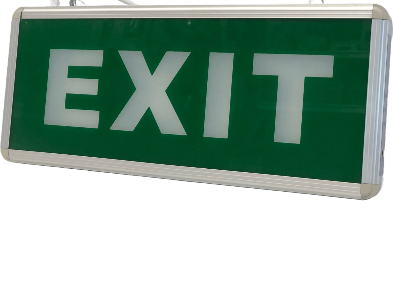 Letrero LED de emergencia señalización de “EXIT” – CV-EXB010 - LA CASA DEL TELEFONO