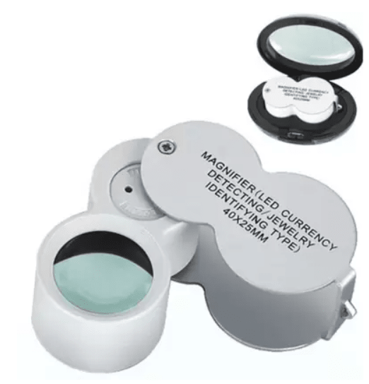 Lupa de bolsillo para joyero con zoom de 40x – 9888 - LA CASA DEL TELEFONO