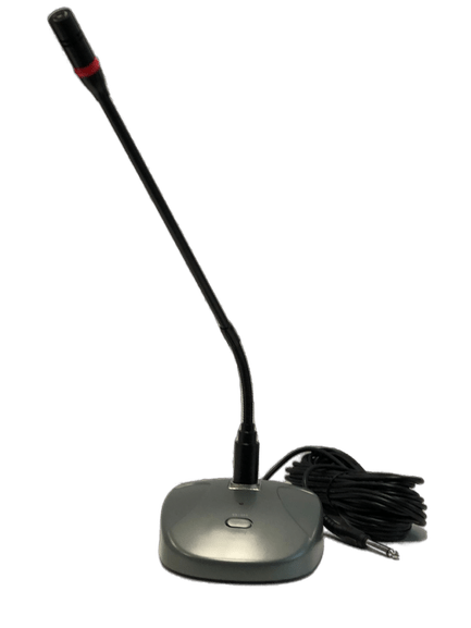 Micrófono cuello de ganso para Sala de Conferencia, alimentación por batería – LTH-206 - LA CASA DEL TELEFONO