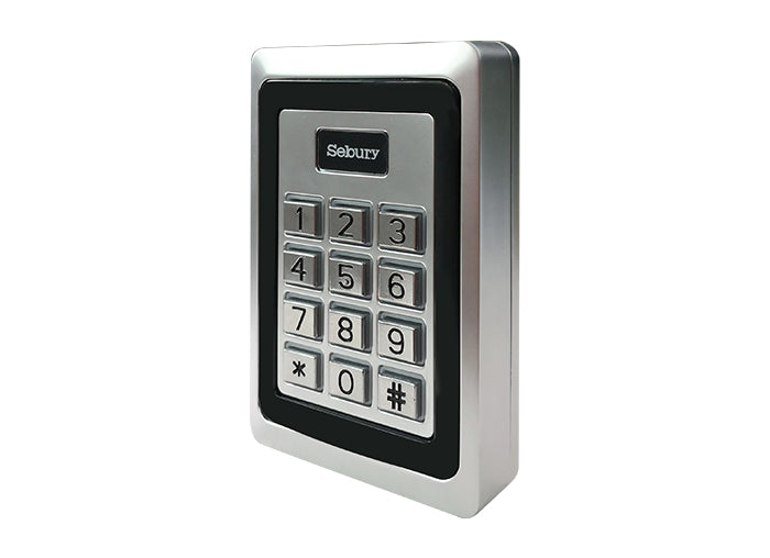 Control de acceso antivandálico con lector de tarjetas, soporta hasta 1000 usuarios – mKey Sebury