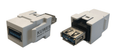 Módulo inserto USB3.0, conector USB A hembra – A hembra – Kuwes KSNT-MODULE-USB3.0