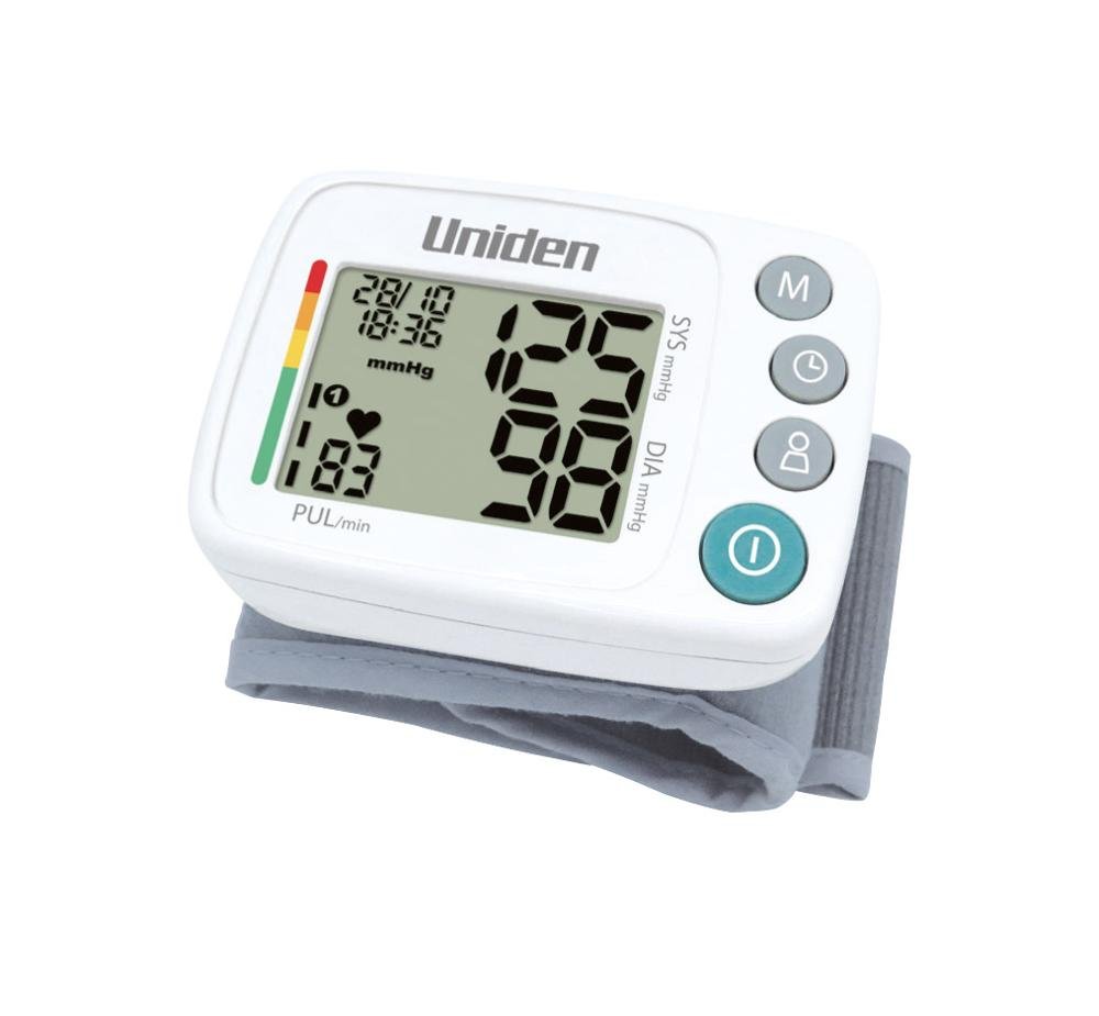 Monitor de presión arterial de muñeca – Uniden AM2102 - LA CASA DEL TELEFONO