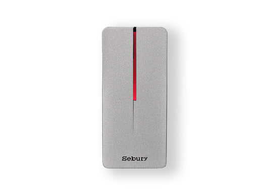 Lector esclavo Wiegand de tarjetas de proximidad EM, HID, Mifare, con carcasa metálica waterproof – Sebury mreader
