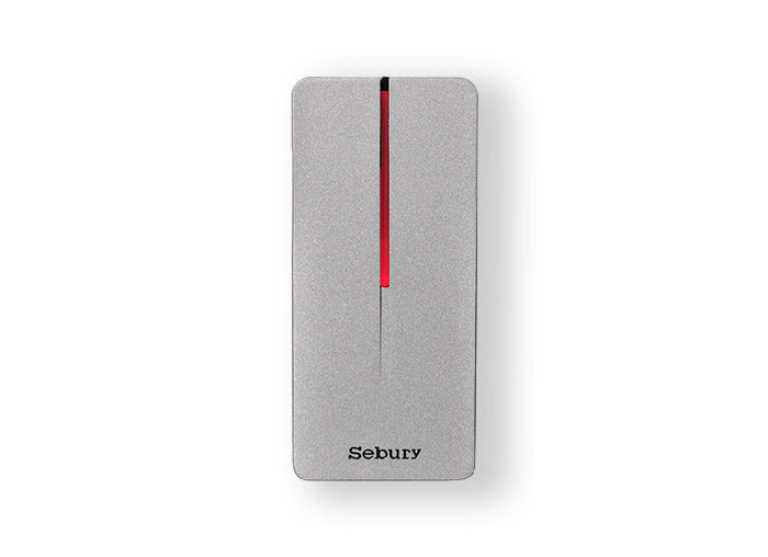 Lector esclavo Wiegand de tarjetas de proximidad EM, HID, Mifare, con carcasa metálica waterproof – Sebury mreader