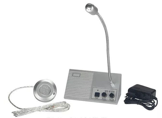 Intercomunicador de ventana para comunicación a manos libres – MY-E320 Meeyi