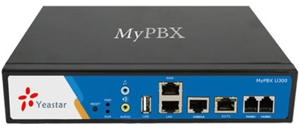 MyPBX U300 - 300 usuarios/ 50 llamadas; 2 FXO / FXS; 1 E1; USB - LA CASA DEL TELEFONO