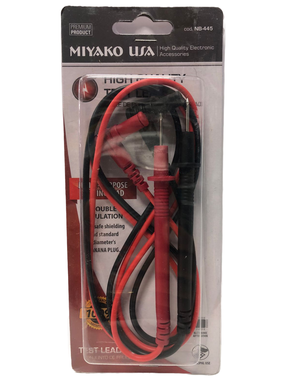 Puntas de prueba para medidores, alta calidad – NB-445 Miyako