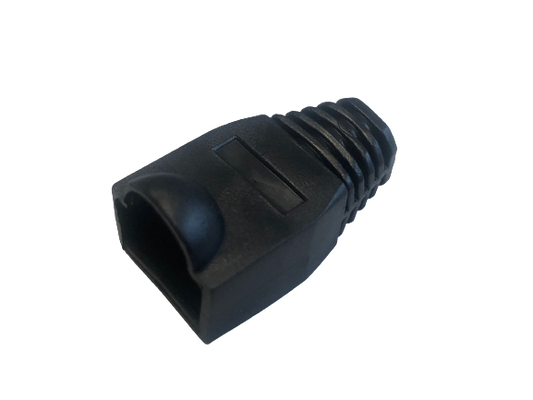 Bota negra para conector de red RJ45 - LCDT NB-BK