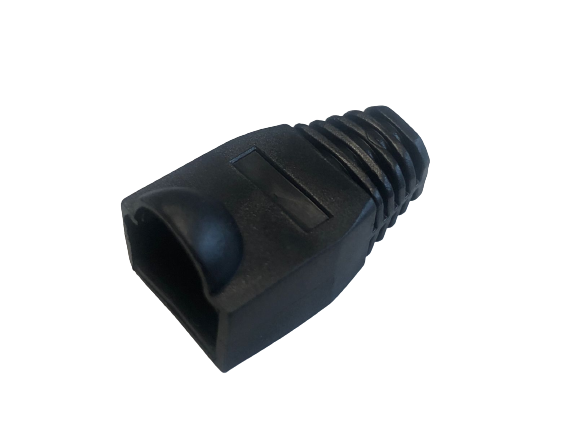 Bota negra para conector de red RJ45 - LCDT NB-BK